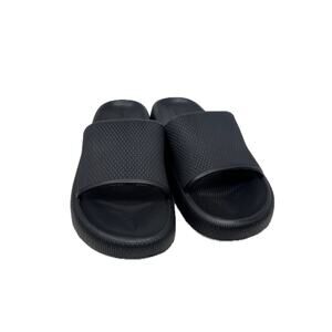 Bronax Black Sandals Mens 7 Womans 9